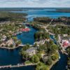 Aerial photo of bobcaygeon