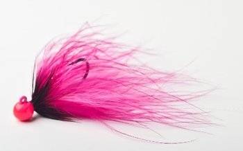 Example of a typical hair jig