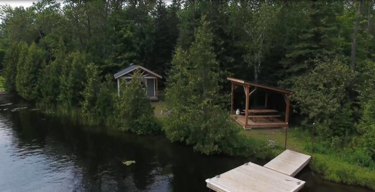 Parks Canada cabin in Rosedale