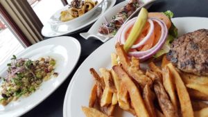 A selection of dishes from The Mill Restaurant and Pub