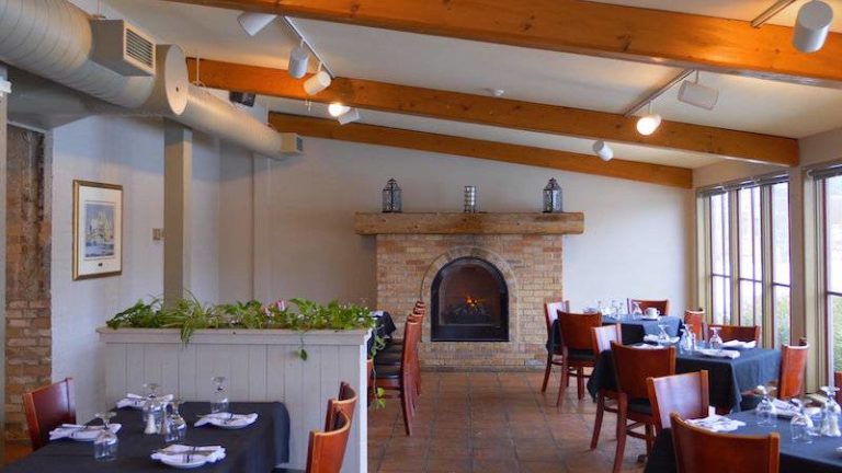 The Mill's main dining room